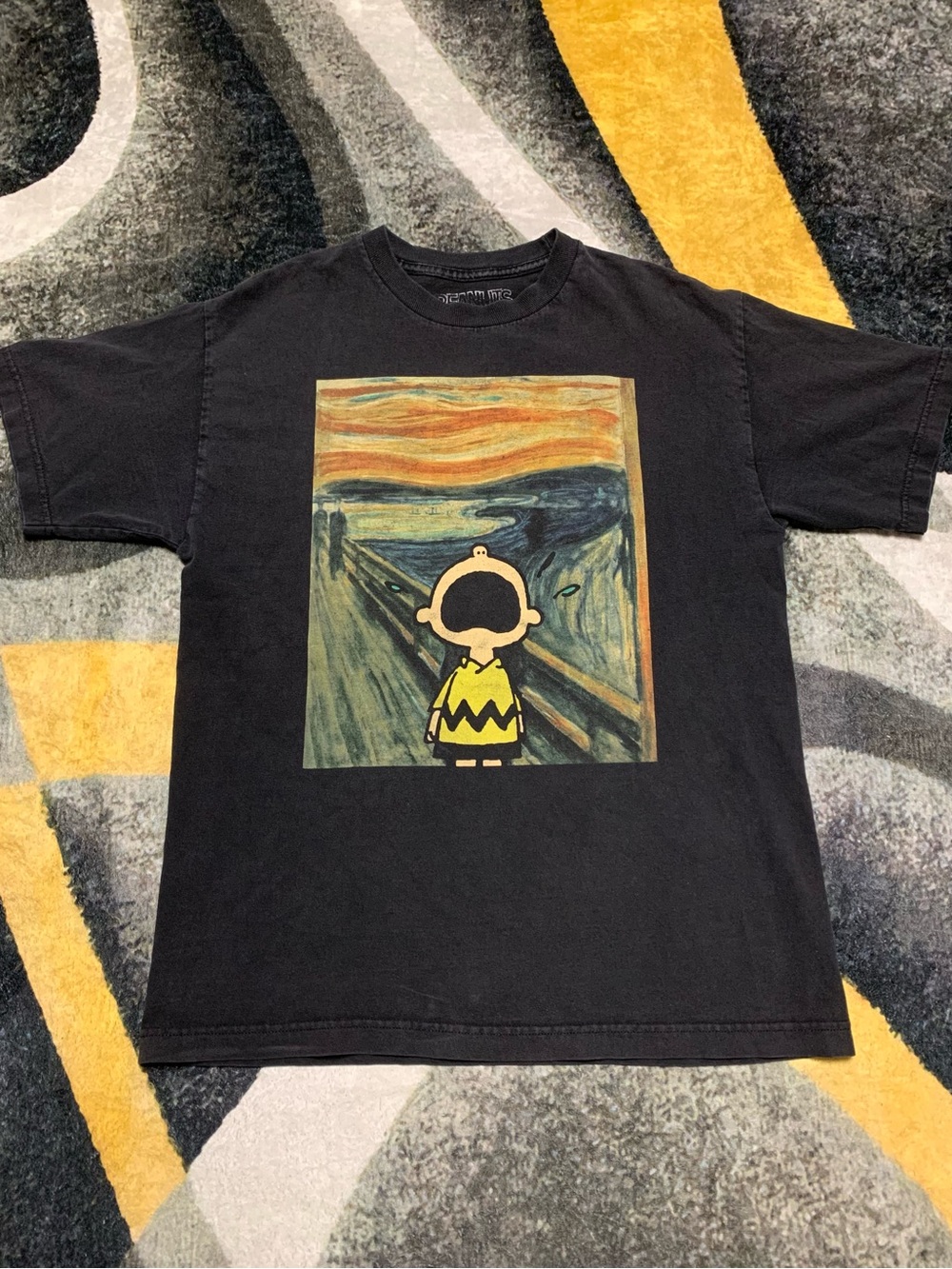 Charlie Brown Scream Painting T-Shirt